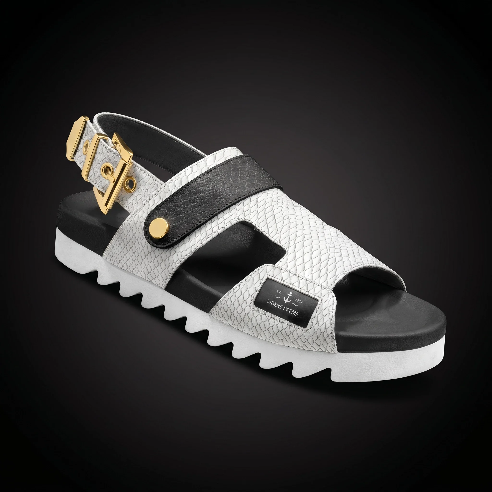 The Videlux white sandal