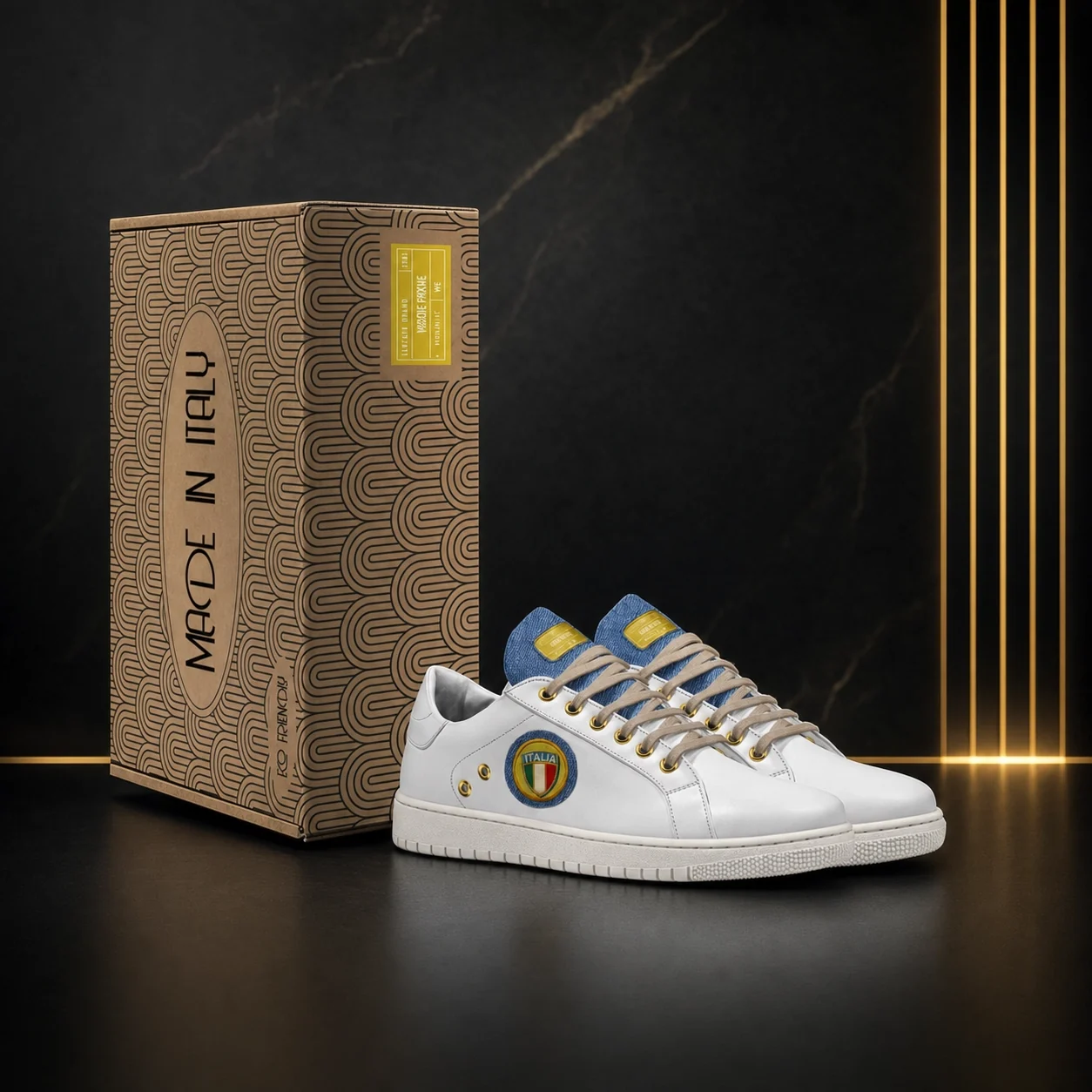 The Videlux white sneaker